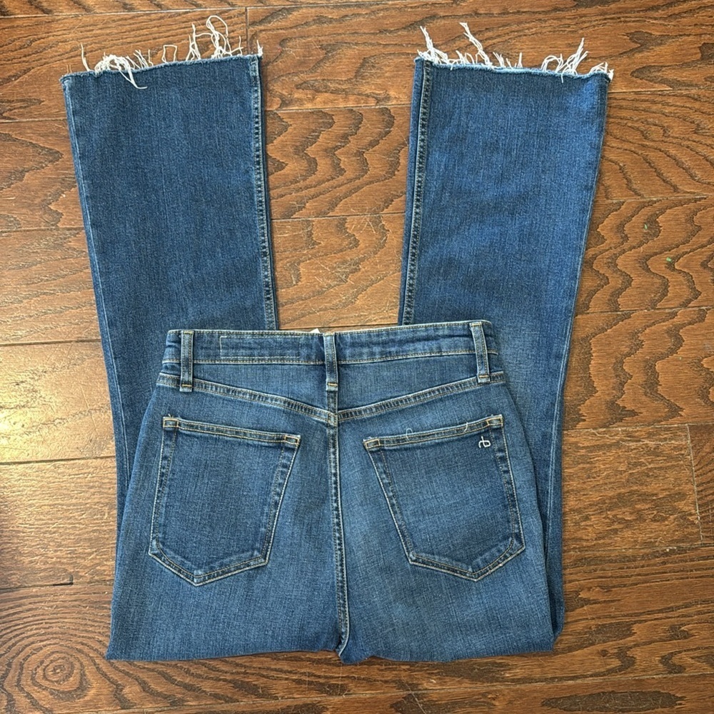 Rag & Bone Casey high rise ankle flare jeans, size 27 - Picture 8 of 10